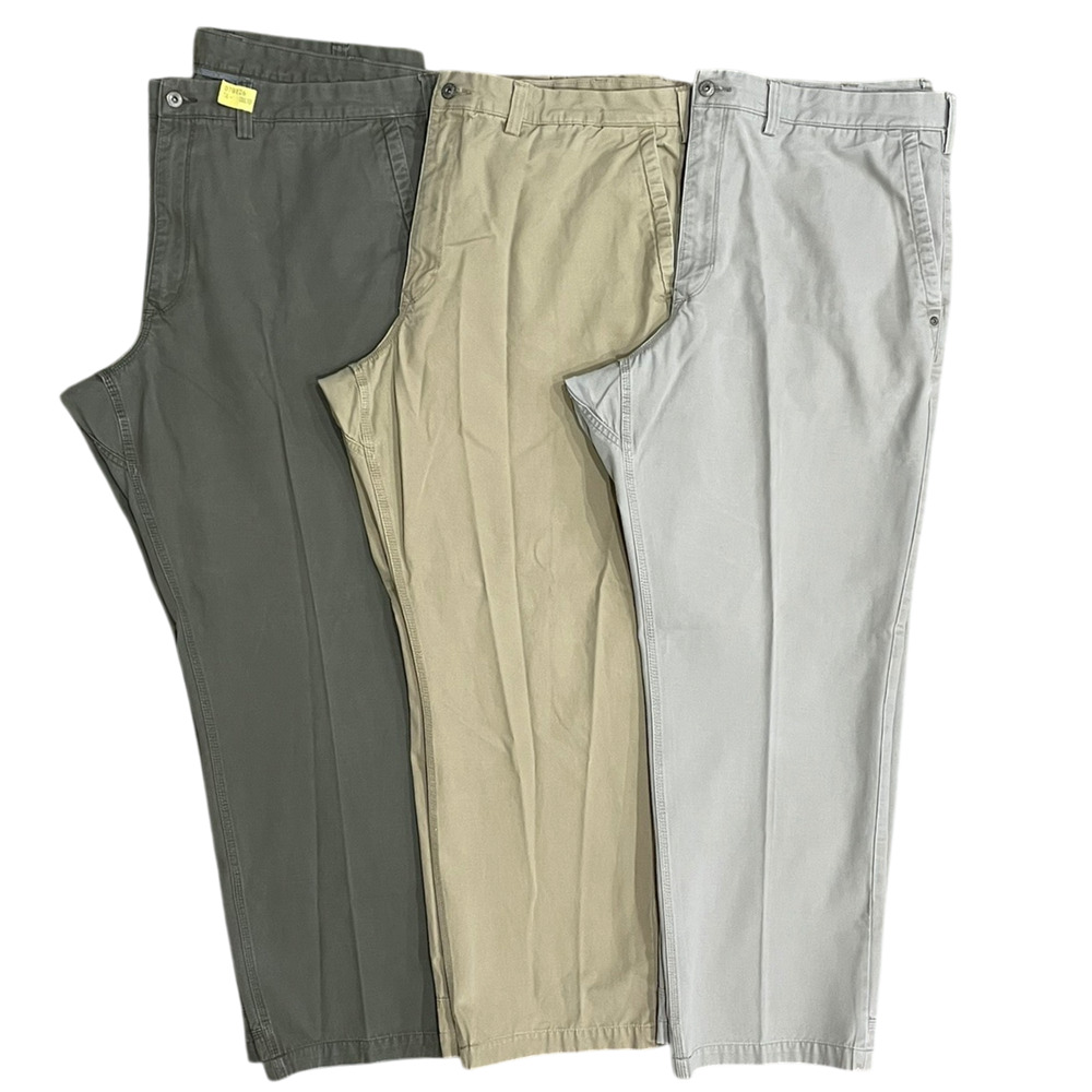 Duluth Trading Co Cargo Pants Lot 3 Mens 46x32 Utility Work Foreman Canvas READ